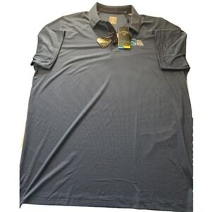 Callaway Opti Dri Mens Golf Polo Shirt L G Navy Blue Swing Tech Cooling